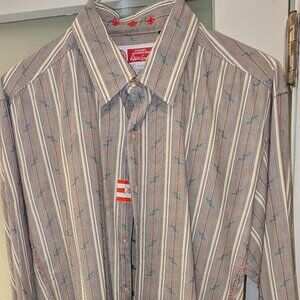 Men's Robert Graham Freshly Laundered XL casual patterned